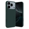 Apple iPhone 17 Pro Max First Silikon - Koyu Yeşil