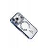 Apple iPhone 17 Pro Max Joke Simli Magneticsafe Kılıf - Mavi