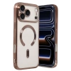 Apple iPhone 17 Pro Max Uyumlu Kross Magneticsafe Kapak - Çöl Titanyum