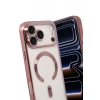 Apple iPhone 17 Pro Max Uyumlu Kross Magneticsafe Kapak - Rose