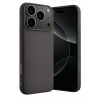 Apple iPhone 17 Pro Max Uyumlu Nano içi Kadife Silikon - Gri