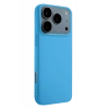 Apple iPhone 17 Pro Nano içi Kadife Silikon - Mavi