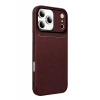 Apple iPhone 17 Pro Uyumlu Auto Focus Karbon Kapak - Bordo
