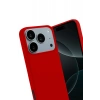 Apple iPhone 17 Pro Uyumlu First Silikon - Kırmızı
