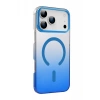 Apple iPhone 17 Pro Uyumlu Glossy Magsafe Kapak - Mavi