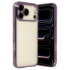 Apple iPhone 17 Pro Uyumlu Lensli Silikon - Mor