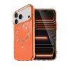 Apple iPhone 17 Pro Uyumlu Live Diamond Magsafe Kapak - Turuncu