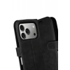 Apple iPhone 17 Pro Uyumlu Trend S Plus Kapaklı Kılıf - Siyah