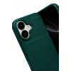 Apple iPhone 17 Uyumlu Auto Focus Karbon Kapak - Koyu Yeşil