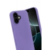 Apple iPhone 17 Uyumlu First Silikon - Lila