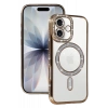 Apple iPhone 17 Uyumlu Joke Simli Magneticsafe Kılıf - Gold