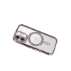 Apple iPhone 17 Uyumlu Joke Simli Magneticsafe Kılıf - Pembe