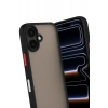 Apple iPhone 17 Uyumlu Kılıf Montreal Silikon Kapak - Siyah