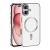 Apple iPhone 17 Uyumlu Kross Magneticsafe Kapak - Gümüş