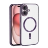 Apple iPhone 17 Uyumlu Kross Magneticsafe Kapak - Mor