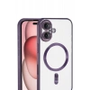 Apple iPhone 17 Uyumlu Kross Magneticsafe Kapak - Mor