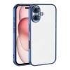 Apple iPhone 17 Uyumlu Lensli Silikon - Açık Mavi