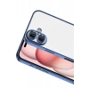 Apple iPhone 17 Uyumlu Lensli Silikon - Açık Mavi