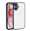 Apple iPhone 17 Uyumlu Lensli Silikon - Lacivert
