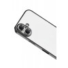 Apple iPhone 17 Uyumlu Lensli Silikon - Siyah
