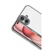 Apple iPhone 17 Uyumlu Lensli Silikon - Titan Gri