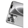 Apple iPhone 18 Pro Max Uyumlu Raze Metal Kamera Lens - Gümüş