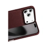 Apple iPhone 18 Pro Uyumlu Auto Focus Karbon Kapak - Bordo