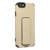 Apple iPhone 6 Uyumlu Kılıf Mega Standlı Silikon - Gold