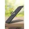 Apple iPhone 6 Uyumlu Kılıf Range Yüzüklü Silikon - Kırmızı