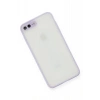 Apple iPhone 7 Plus Uyumlu Kılıf Montreal Silikon Kapak - Mor