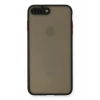 Apple iPhone 7 Plus Uyumlu Kılıf Montreal Silikon Kapak - Siyah
