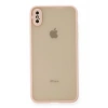 Apple iPhone X Uyumlu Kılıf Montreal Silikon Kapak - Pembe
