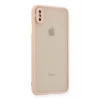 Apple iPhone X Uyumlu Kılıf Montreal Silikon Kapak - Pembe