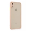 Apple iPhone XS Max Uyumlu Kılıf Montreal Silikon Kapak - Pembe