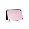Apple MacBook Neo Şeffaf Macbook Kapak - Pembe