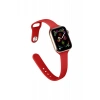 Apple Watch 38mm Uyumlu Klasik Kordon - Kırmızı
