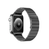 Apple Watch 38mm Uyumlu KR404 Huks Kordon - Siyah