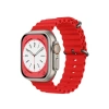 Apple Watch 38mm Uyumlu Ocean Kordon - Kırmızı