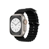 Apple Watch 38mm Uyumlu Ocean Kordon - Siyah