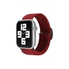 Apple Watch 38mm Uyumlu Star Kordon - Siyah-Bordo