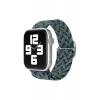 Apple Watch 38mm Uyumlu Star Kordon - Zigzag Mavi-Yeşil
