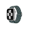 Apple Watch 38mm Uyumlu Star Kordon - Zigzag Mavi-Yeşil