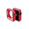 Apple Watch 40mm Uyumlu Silikon Alt Kasa - Kırmızı