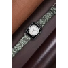 Apple Watch 42mm Uyumlu Creeper Desenli Kordon - Siyah