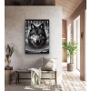Asil Kurt Kanvas Tablo 70x100cm