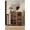 Ayakkabılık Dolabı Kahverengi 105 cm