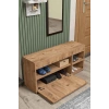 Ayakkabılık Dolabı Kahverengi 90 cm