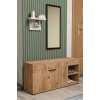 Ayakkabılık Dolabı Kahverengi 90 cm