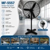 Ayaklı Sanayi Tipi Vantilatör - Metal Pervane, 3 Kademe, 220V