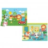 Baby Railway & Bedtime 2’si 1 Arada Puzzle